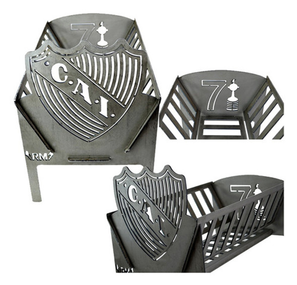 Fogonero Encastrable Escudo Cuadros Futbol- Independendiente 0