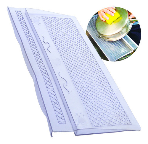 Protetor Pia Silicone Casa Restaurante Lanchonete 38x16cm 0