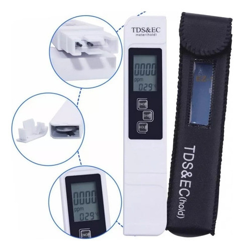 Medidor De Tds Y De Ec Conductividad Digital Zurich 1