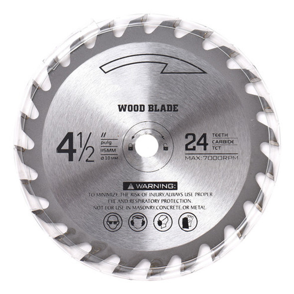 Saw Blade 24 Saw Steel 24t-tct Teeth Wood Blade Alloy Disco 0
