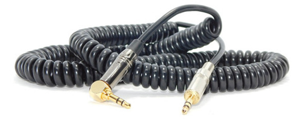 Cable Miniplug Recto A Miniplug 90º Espiral Reforzado Hamc 0