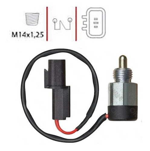 Interruptor Luz De Ré Cebolinha Mitsubishi L200 3rho - 4482 0