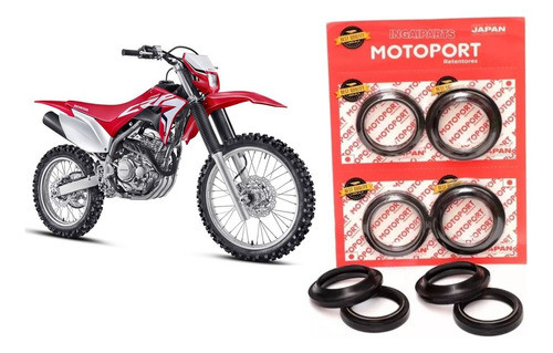 Kit Retentor E Guarda Pó Honda Crf 250f / 2019-2023 0