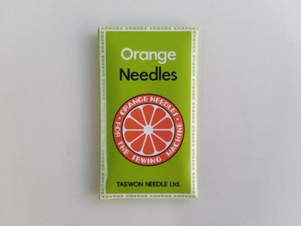 Aguja Para Maquina Tirillera Tv X 7 Orange 1