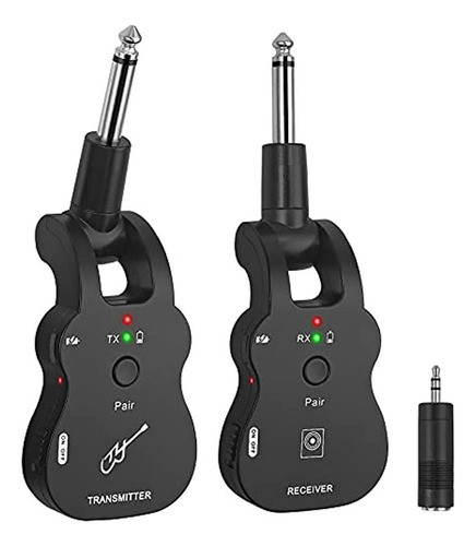 Sistema De Guitarra Inalámbrico Jigiu Uhf Receptor De Transm 0