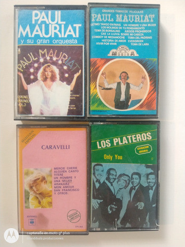 Lote De Ocho Cassettes Melódicos 1