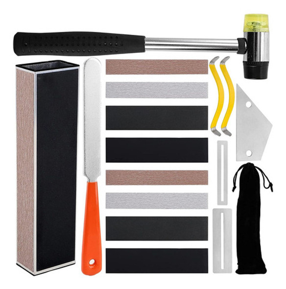 Kit De Manutenção De Reparação De Guitarra 17pcs Para Guitar 0