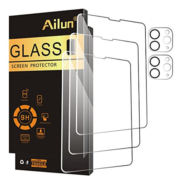 3 Protectores Pantalla Y Camara Compatible iPad  Paquete 3+2 0