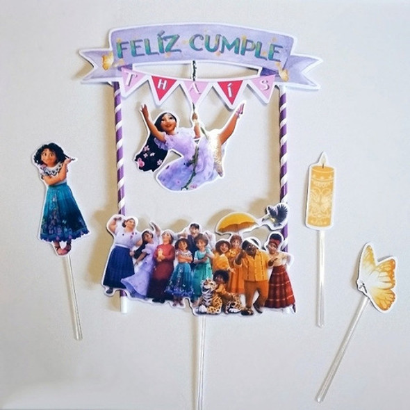 Toppers Cake Adorno Para Torta Película Disney Encanto 0