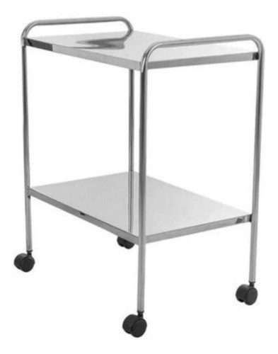 Mesa Auxiliar Em Aço Inox 50x40x80 (cxlxa) 0