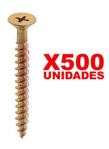Tornillo Fix Phillips 20 X 40 500 Unidades H Y T 1
