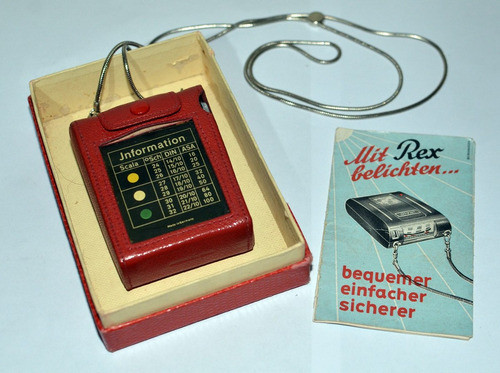 Fotómetro Antiguo Marca Rex, Alemán 0