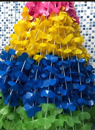 Kit 80 Itens Festa Tropical Havaiana Festa Carnaval 1