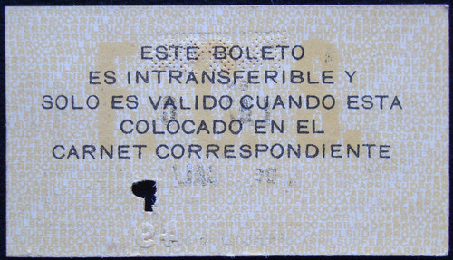Antiguo Boleto Tren F. C. Sud / Roca. Noviembre 1925. 46186 1