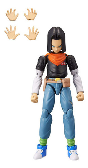 Android 17 Dragon Stars Series 10 Dragon Ball Z Caja Bandai 0
