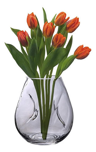 Muyan Floreros Jarrones Decorativos Boho Clear Glass Jarrone 0