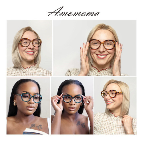Paquete De 3 Lentes De Lectura Retro De Gran Tamano Para Muj 1