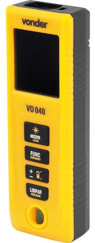 Medidor Distância Trena Laser Vonder Até 40m Vd040 1