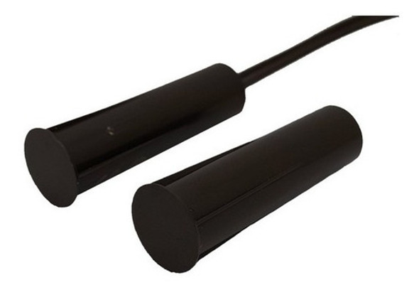 Sensor Magnético De Embutir Marron Alarma Puerta Ventana 0