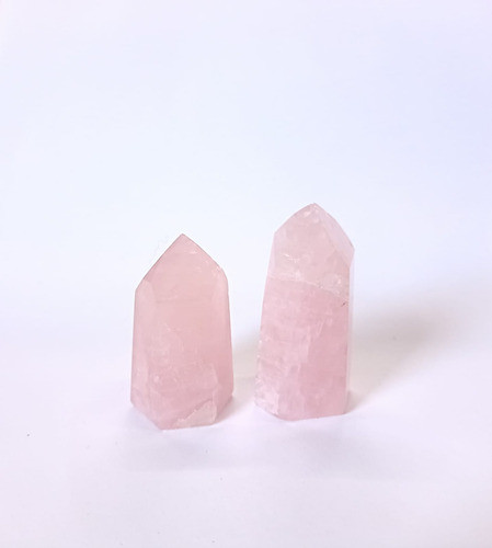 Punta Facetada Cuarzo Rosa - Ixtlan Minerales 1