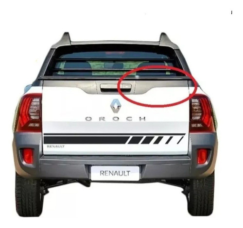 Moldura Portón Renault Duster Oroch Derecha Original 0