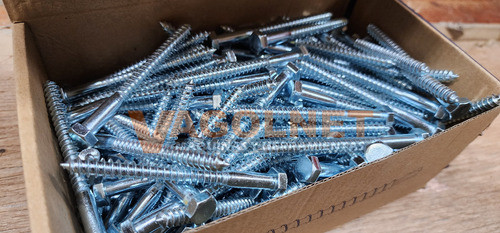 Tirafondo Hexagonal 5/16 X 3-1/4 Caja X 150 Unidades Bremen 1