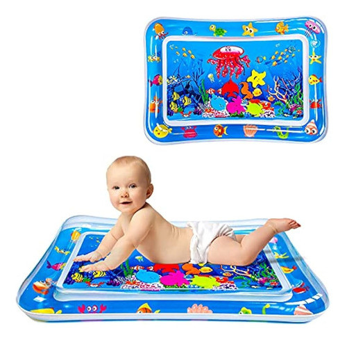 Yulin-mall Colchoneta De Agua Para Jugar Boca Abajo Para Beb 0