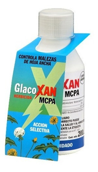 Glacoxan Mcpa Herbicida Hoja Ancha Selecctivo 200cc Maleza 0