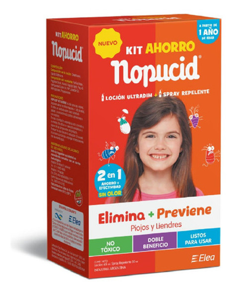 Nopucid Kit Ahorro Loción + Shampoo Repelente 0 Nopucid Kit Ahorro Loción + Shampoo Repelente 0