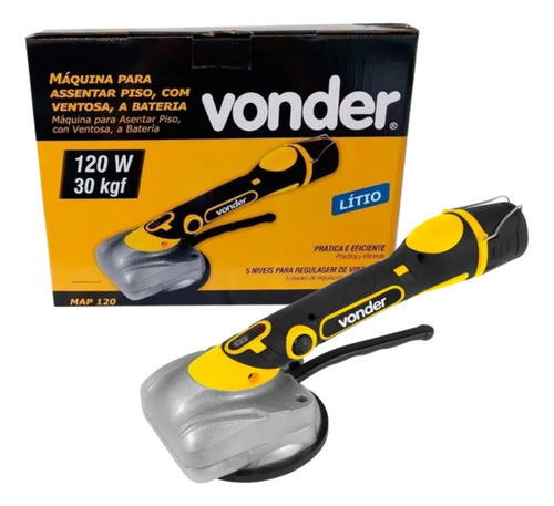 Máquina De Assentar Piso Com Ventosa -  Vonder 12v 0