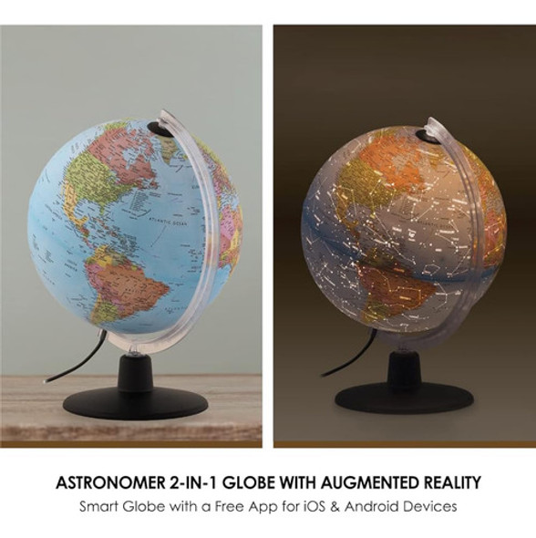 Waypoint Geographic Astronomer 2-en-1 Globo Con Realidad Aum 1
