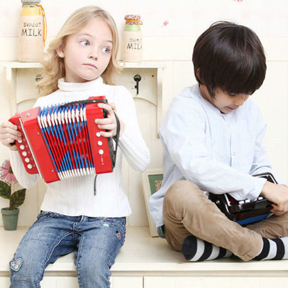 Instrumento Musical Pequeno De 7 Teclas Edu Accordion 2 Bass 1
