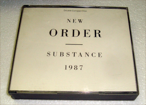 New Order Substance 1987 Doble Cd Importado / Kktus 0