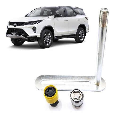 Trava Parafuso Antifurto De Estepe Pick Up Hilux Sw4 Todos 0
