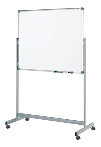 Pizarra Magnética 100 X 150 Con Ruedas Y Accesorios. 0