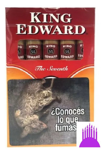 Habanos King Edward Gruesos Caja Por 5 Unidades 1