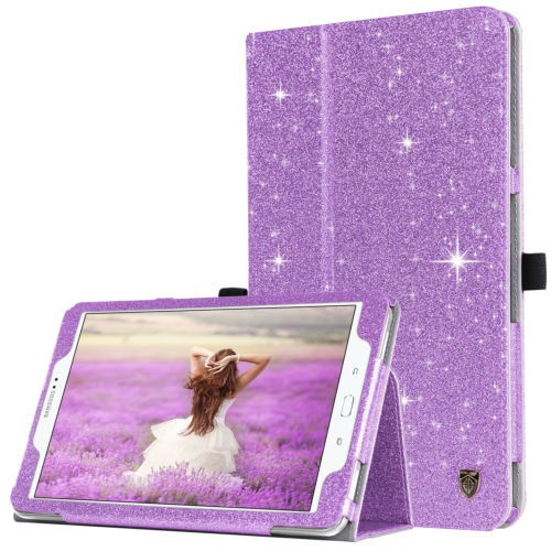 Para Samsung Galaxy Tab Un Imitación De Cuero Delgada Tablet 0