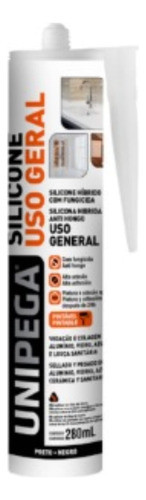 Unipega Silicona Hibrida Blanca - Cartucho 280ml 0