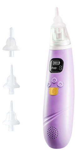 Aspirador Nasal Elétrico Portátil Para Bebês, 3 Níveis 0