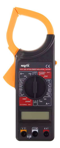 Pinza Amperometrica Digital Tester Multimetro Dc Ac Nisuta 0