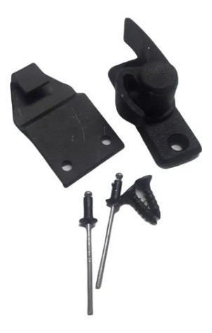 Fecho Caracol Trinco  751 D/e Preto Janela Linha 16/25 Par 1