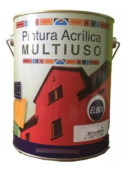 Pintura Multiuso Elbex -pisos, Exterior, Interior- 1lt Plaza 0