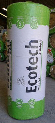 Lana De Vidrio Aluminio 50mm X 1.20 X 1.80 Ecotech 1