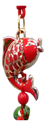 Colgante Feng Shui Pez Y Pimientos De 25 Cm De Longitud 1