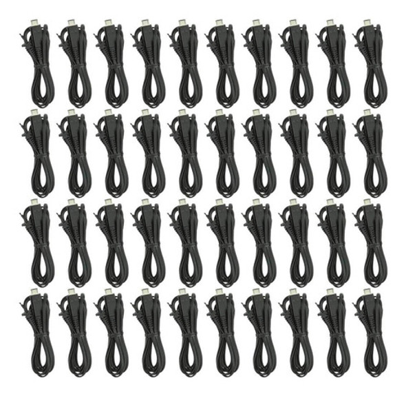 40x Cabo Rabicho Reparo Micro Usb / V8 - 1,5 Metros Original 0