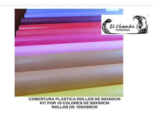 Kit Cobertura Plástica Nacional Encuadernación 50x50cm 1