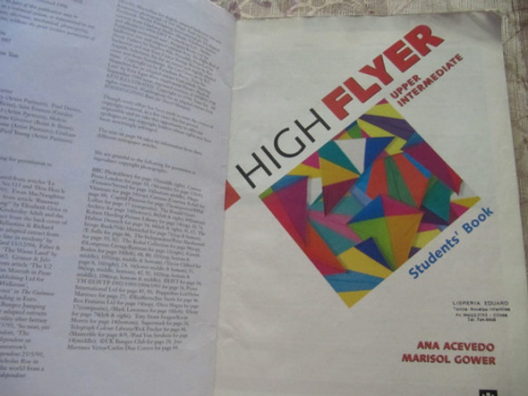 Highflyer Upper Intermediate Students' Book  Acevedo - Gover 1
