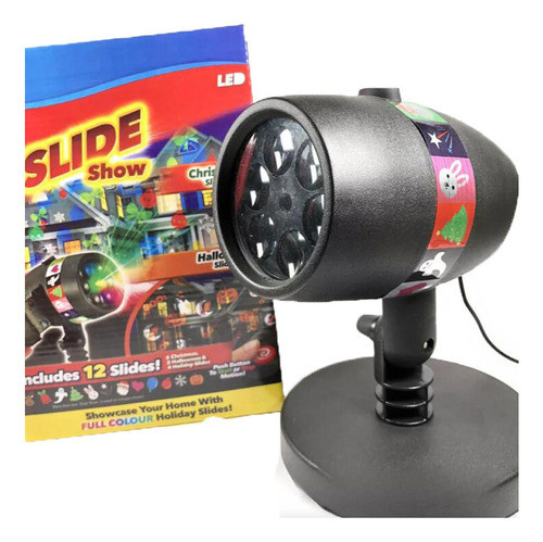 Proyector De Luz Holográfica De Halloween Para Navidad 0