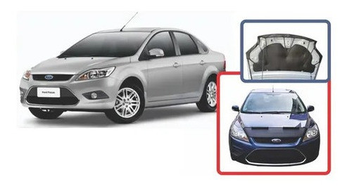 Mascara De Capot Ford Focus 09/13 En Ecocuero 0