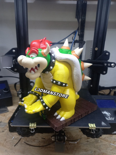 Soporte Bowser Peaches Mario Bros Para Joystick Celular 0